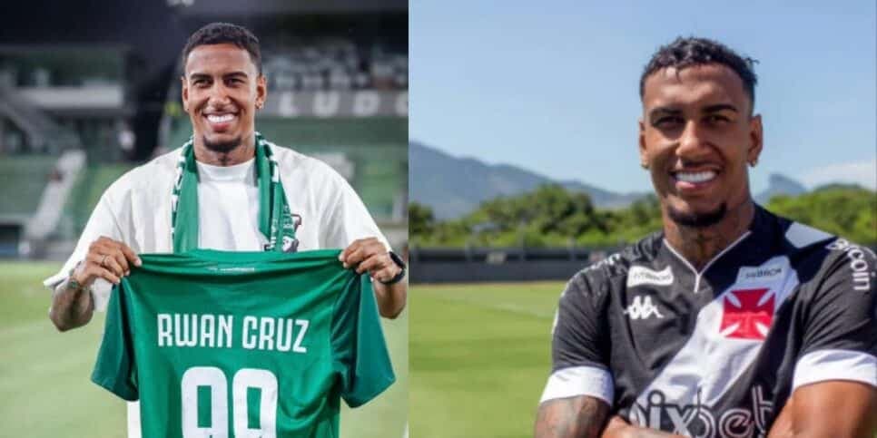 Rwan Cruz, craque que passou pelo Vasco (Foto - Montagem TV Foco). Rwan Cruz, craque que passou pelo Vasco (Foto - Montagem TV Foco).