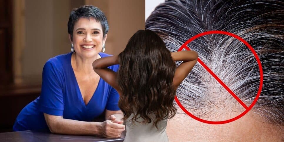 Até Sandra Annenberg vai querer: Melhor tinta natural com 2 ingredientes elimina o grisalho em só 30 minutos