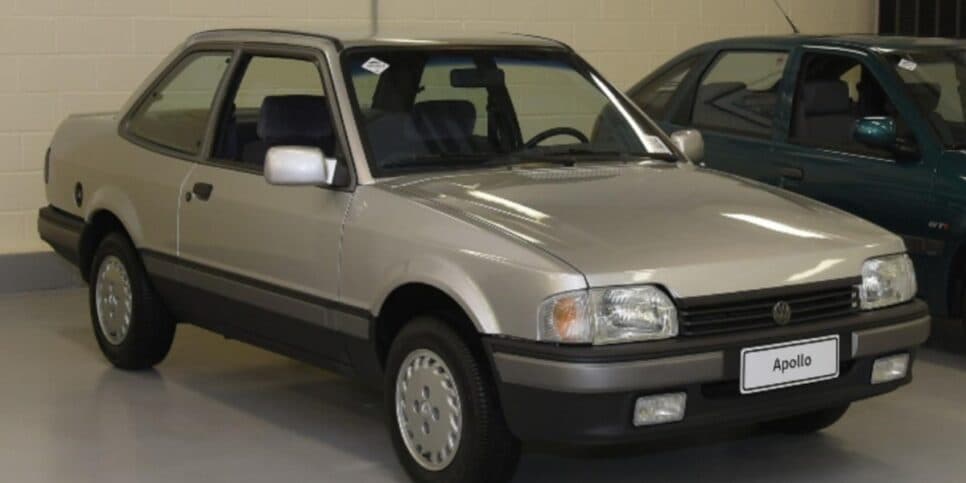 Volkswagen Apollo foi o primeiro fruto da Autolatina (Foto: Divulgação) Volkswagen Apollo foi o primeiro fruto da Autolatina (Foto: Divulgação)