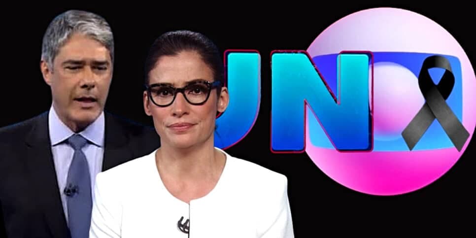 Morte de ícone máximo da Globo, perda de âncora e +: 5 choros de Renata e Bonner no JN ao perderem o chão