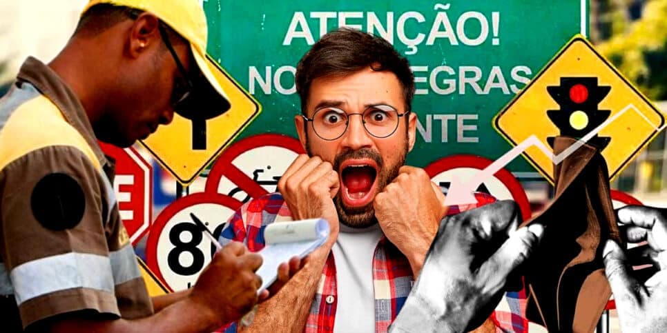 Não tem perdão: Nova lei de trânsito no Brasil em vigor faz motoristas receberem multa pesada