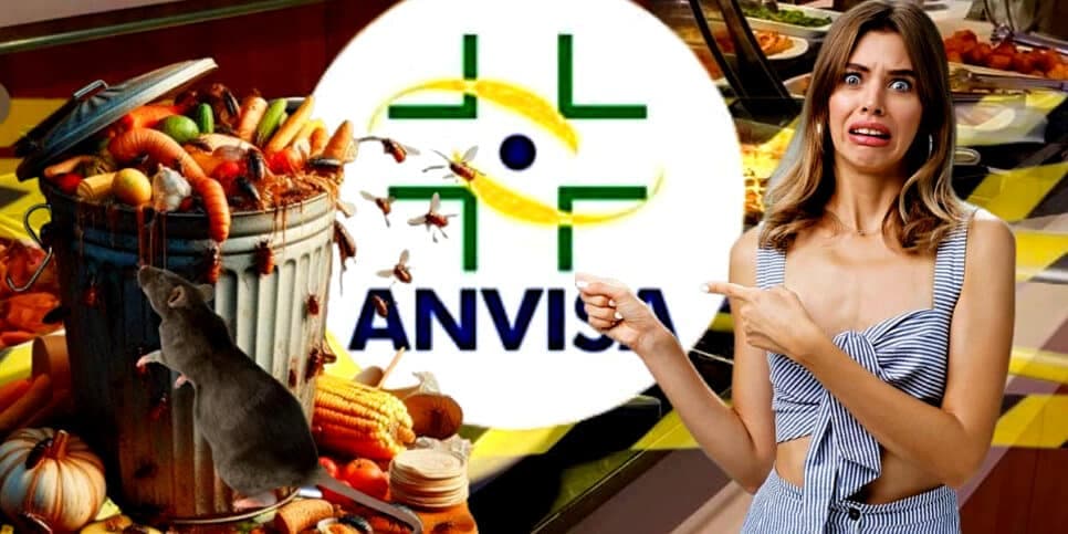 100 kg de comida podre: A interdição da ANVISA contra restaurante nº1 em Shopping no RJ
