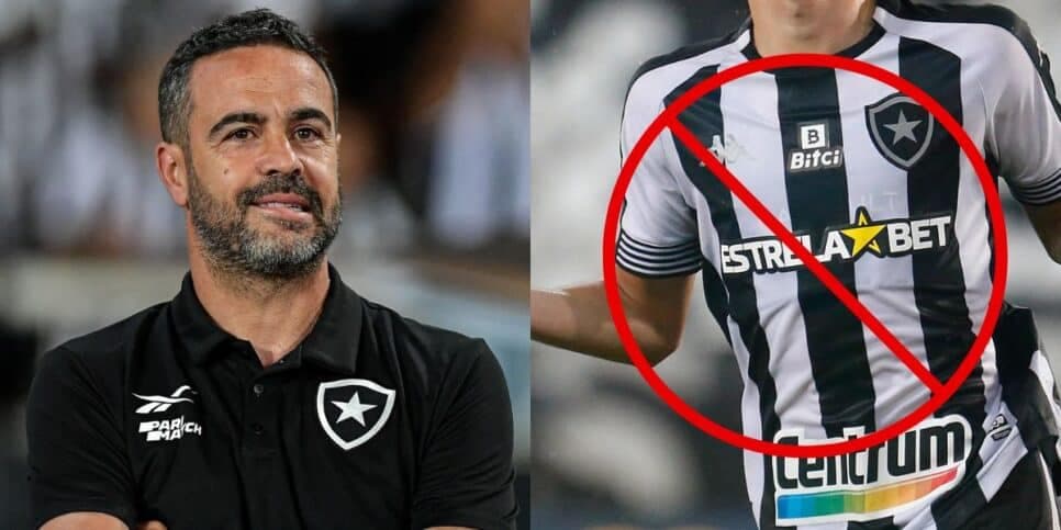 Artur Jorge sem chão: Junior Santos se une a craque de R$ 43 está FORA no Botafogo nesta quarta (24)