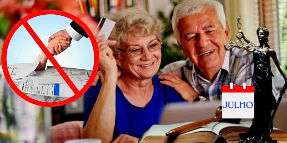 Lei EM VIGOR: 4 dívidas que idosos 60+ não precisam pagar e já podem comemorar neste mês de julho
