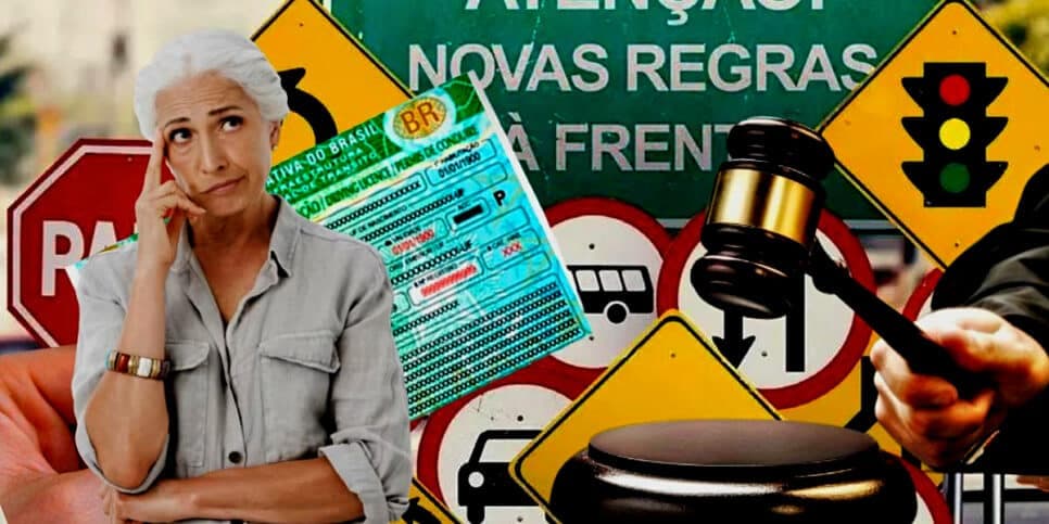 Fim de uma era na CNH: Nova lei de trânsito em vigor atinge em cheio quem tem 50, 60 e 70 anos em 2024