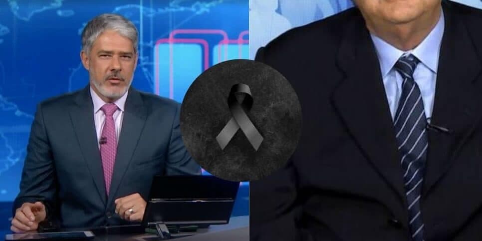 Tristeza: A morte devastadora de âncora do Jornal da Globo e o comunicado de luto de Bonner às pressas no JN