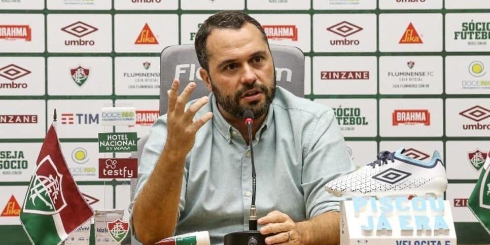Mário Bittencourt, presidente do Fluminense (Foto: Lucas Mercon/Fluminense FC) Mário Bittencourt, presidente do Fluminense (Foto: Lucas Mercon/Fluminense FC)