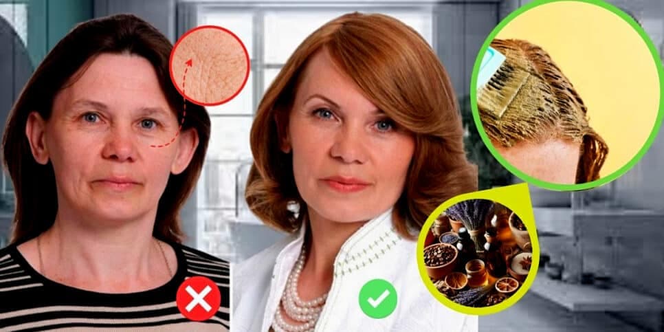 Fim das rugas em minutos e adeus aos fios brancos com tinta caseira: Corte e receitinha rejuvenescem 30 anos