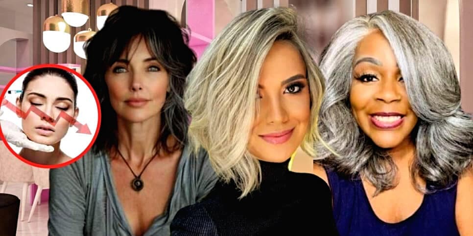 Para falir as clínicas de estética: 3 cortes de cabelo afinam o rosto das mulheres acima dos 50 em 5 minutos