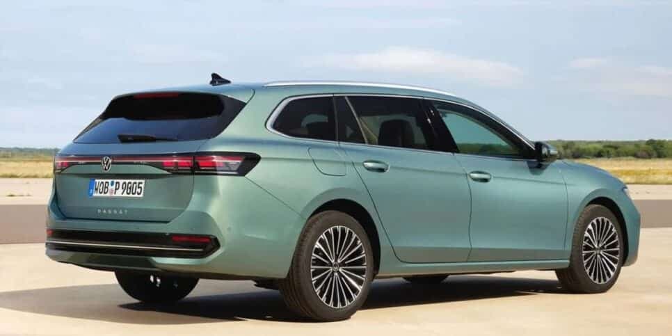 Na Europa, o Passat tem apenas a versão Perua (Reprodução: Volkswagen/Divulgação) Na Europa, o Passat tem apenas a versão Perua (Reprodução: Volkswagen/Divulgação)