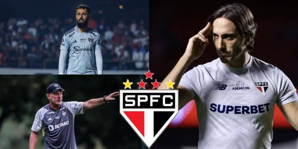 Adeus de Jandrei e mais 4 reforços dos sonhos de Zubeldía: São Paulo usa desgraça de Milito pra afundar o Galo