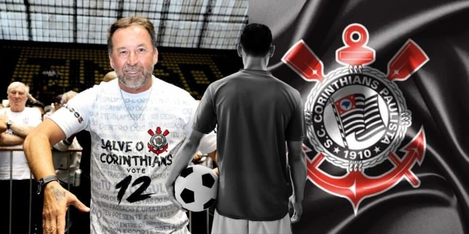 Pra não cair pra série B: Augusto Melo assina com craque de R$ 10M pra jogar com Yuri Alberto no Corinthians