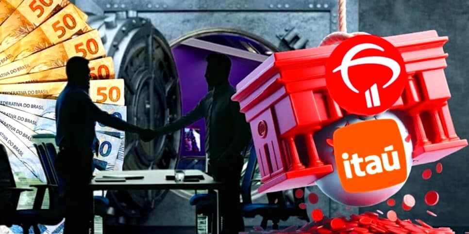 R$16 BI: A rasteira do Bradesco no Itaú ao abrir os cofres e garantir compra de rival no Brasil