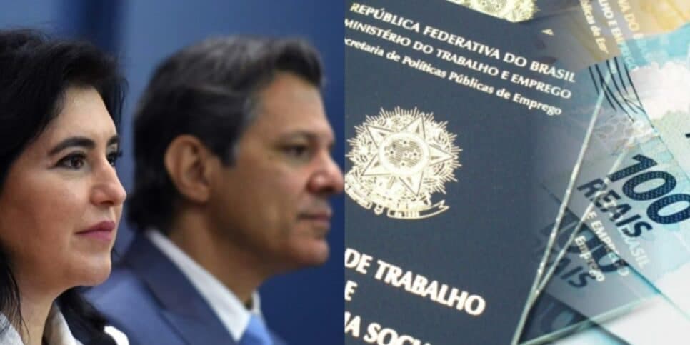 Haddad e Tebet sem chão: Canetada histórica chega com salário mínimo de R$3158 e salva milhares de CLTs