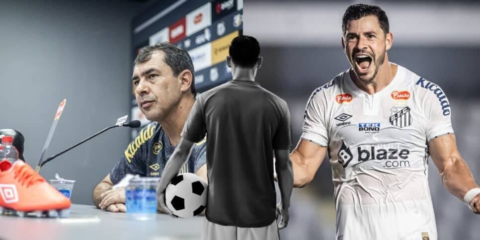 Carille manda buscar e Teixeira libera PIX de R$ 4M por reforço para ser dupla de Giuliano no Santos
