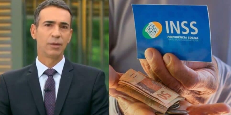 César Tralli paralisa Globo com nova lei que atinge milhões de aposentados do INSS: "Em vigor"