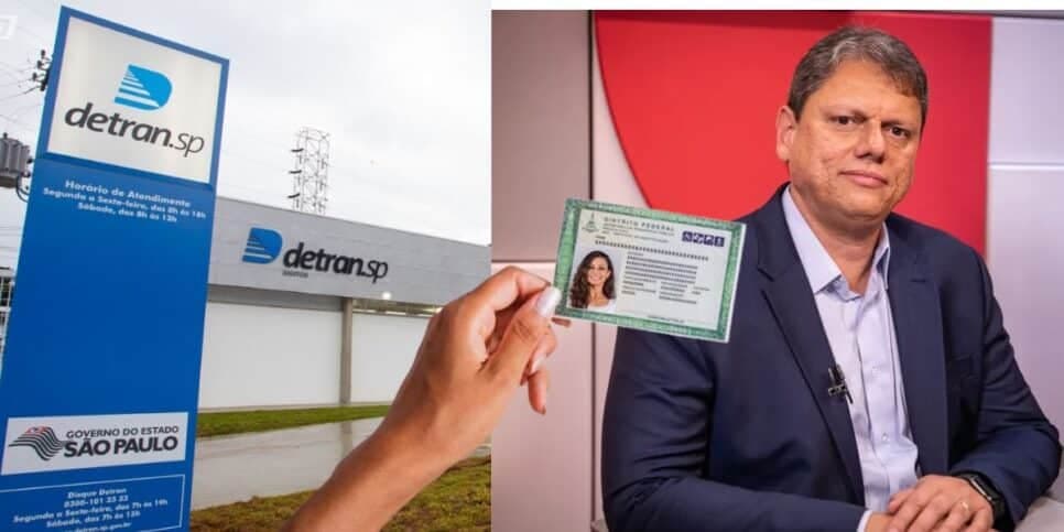 Canetada do Detran-SP em vigor na era Tarcísio garante NOVA isenção na CNH a milhares em 2 passos