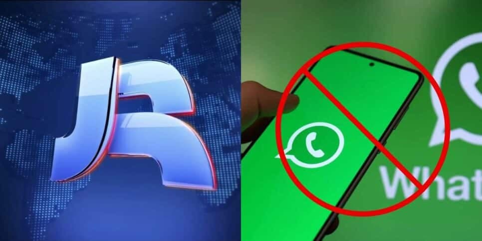 “Interrompido”: Jornal da Record é paralisado às pressas com PROIBIÇÃO que atinge em cheio o WhatsApp