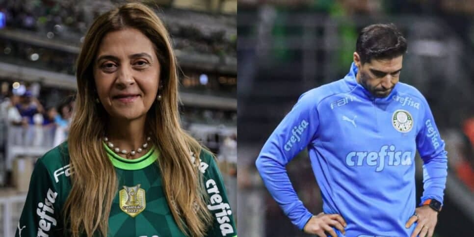 A definição final de Leila Pereira sobre saída de Abel Ferreira após eliminação pro Botafogo
