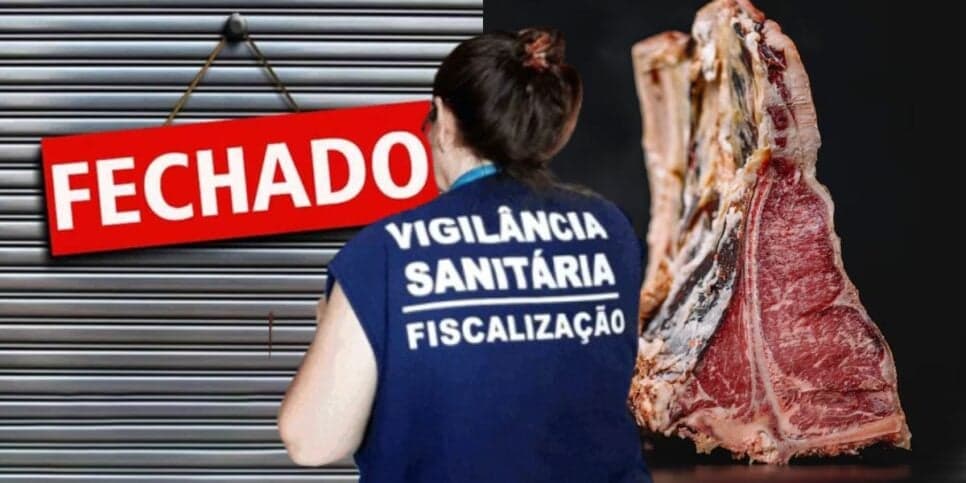 Fiscais sem chão: A interdição da Vigilância Sanitária contra 3 açougues por flagra de carne podre
