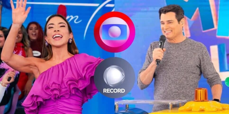 Apresentador da Globo anuncia ida pra Record, mas Patrícia e Portiolli estraçalham rival: Audiências 4/8