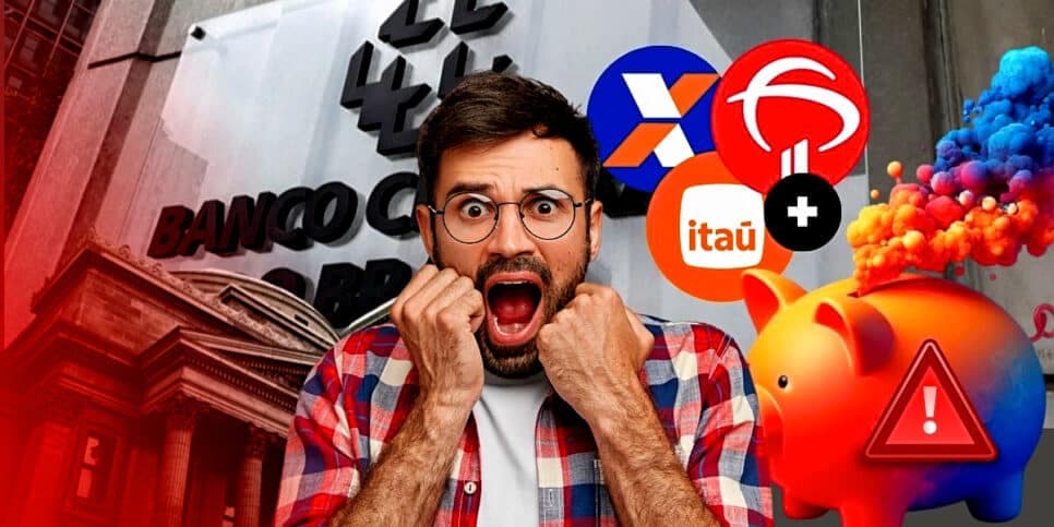 Decreto do Banco Central: Péssima notícia chega a quem tem R$ 5mil na poupança Caixa, Bradesco, Itaú e +