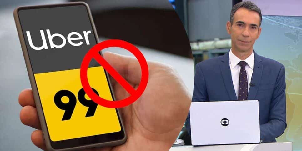 "Hoje": O comunicado URGENTE de Tralli no JH com novo decreto que atinge Uber, 99 e crava suspensão em app