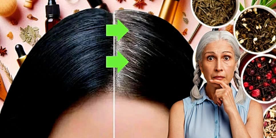 Fim do grisalho sem tinta: Mistura com 2 ingredientes que toda idosa tem em casa acaba com o cabelo branco