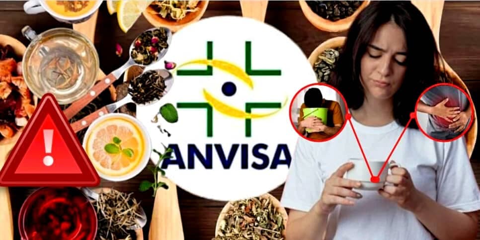Diarreia e Vômito: A retirada de 8 chás populares dos mercados pela ANVISA às pressas após risco fatal
