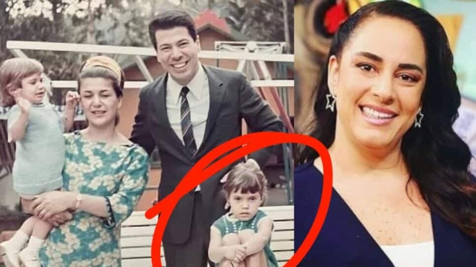 A filha número dois do apresentador com os pais e a irmã mais velha (Fotos: Reprodução/ Arquivo Pessoal/ Internet/ Montagem TV Foco) A filha número dois do apresentador com os pais e a irmã mais velha (Fotos: Reprodução/ Arquivo Pessoal/ Internet/ Montagem TV Foco)