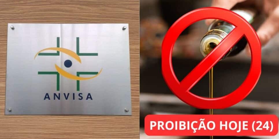Está tudo proibido: Anvisa dá ordem urgente e retira 2 azeites dos mercados hoje (24/9)