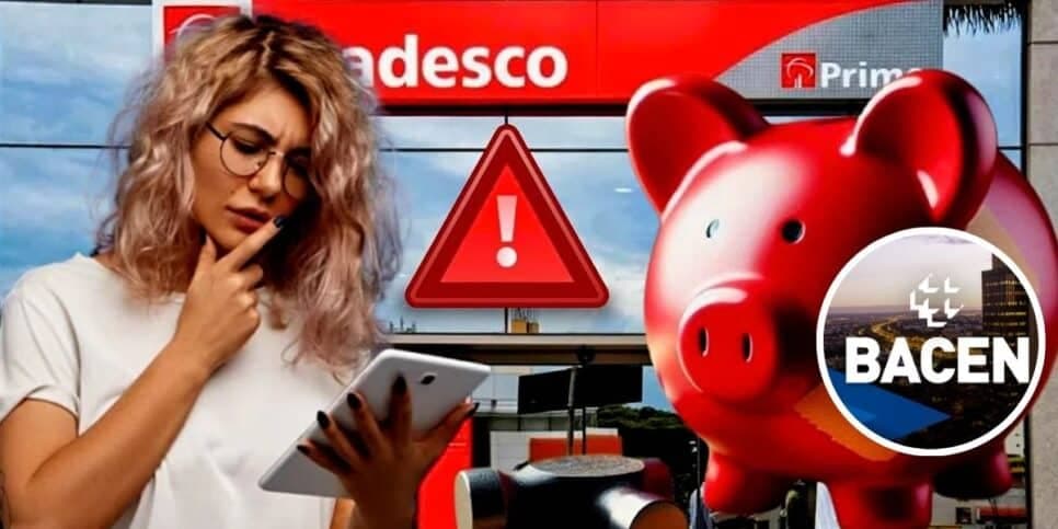 Decreto do BC crava o que acontece com R$5 mil na poupança do Bradesco
