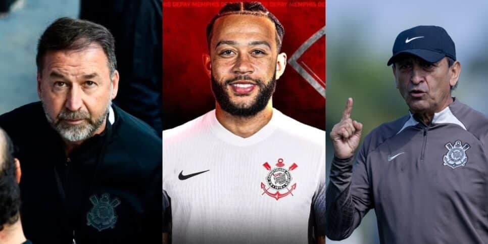 Augusto Melo não para em Depay e libera PIX de R$ 9M por craque de peso para salvar Ramón Díaz no Corinthians