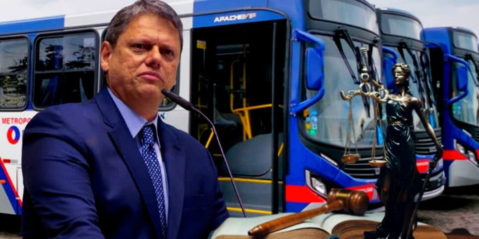 Nova lei dos ônibus assinada por Tarcísio em SP chega para fim da EMTU