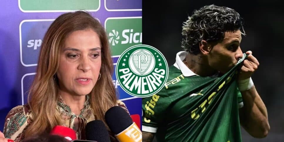 Leila libera PIX e crava reforço de peso pra jogar com Richard Ríos no Palmeiras