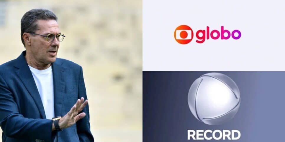 O mais rico do futebol e rival da Globo: Luxemburgo é dono de TV da Record
