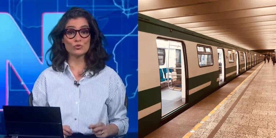 "Prejuízo de R$3,7B": Renata paralisa JN com suspensão de linha popular no metrô do RJ e bomba a cariocas