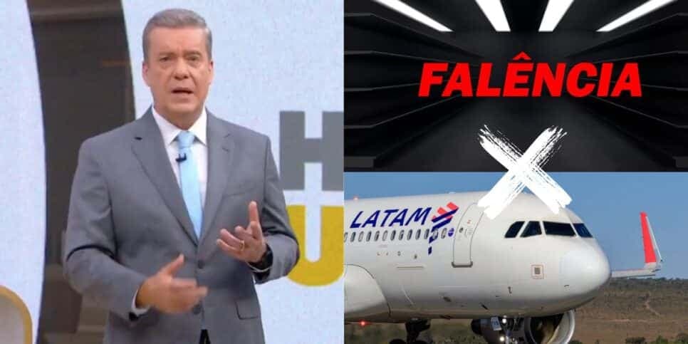 "Acontecendo agora": Falência de rival da LATAM anunciada por Kovalick no Hora 1 após 178 anos de vida
