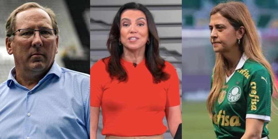 "Deixou para trás": Ana Paula Araújo paralisa BDBR às pressas com rasteira de Textor em Leila no Palmeiras