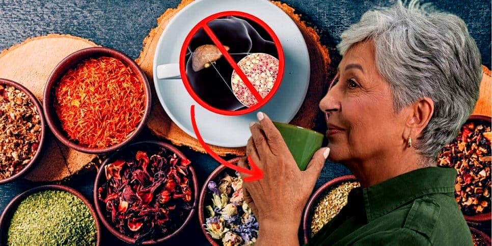 Tchau, gordura no fígado: Chá milagroso com único ingrediente desinflama corpo de idosas 60+