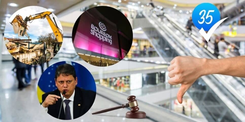 Demolição e decreto de Tarcísio: Shopping tão queridinho quanto Bourboun dará adeus em SP após 35 anos
