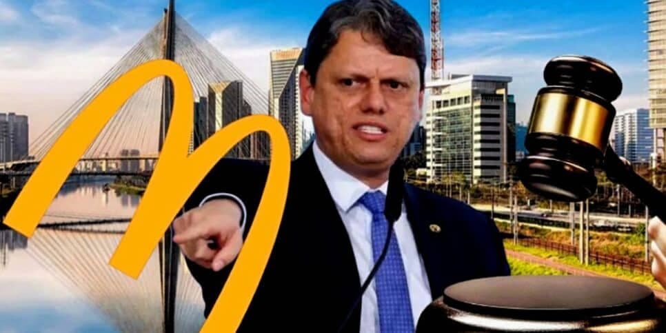 Fim de unidade crucial do McDonald’s em São Paulo é decretado por Tarcísio após 4 décadas