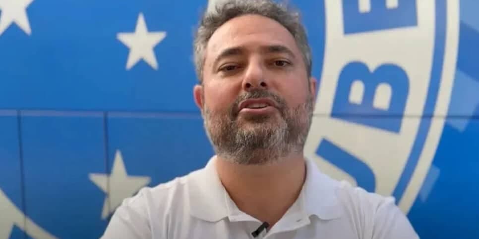 Alexandre Mattos. dirigente do Cruzeiro Foto - Cruzeiro - Divulgação Alexandre Mattos. dirigente do Cruzeiro Foto - Cruzeiro - Divulgação