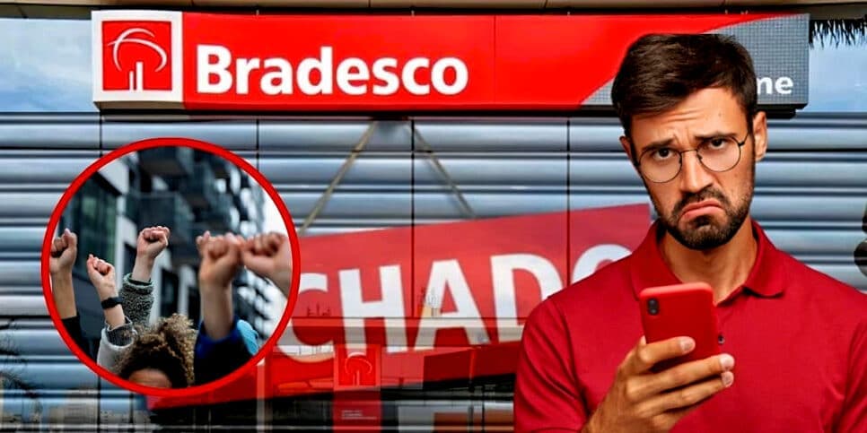 Fechamento de mais de 1000 agências do Bradesco gera fúria em clientes e bancários