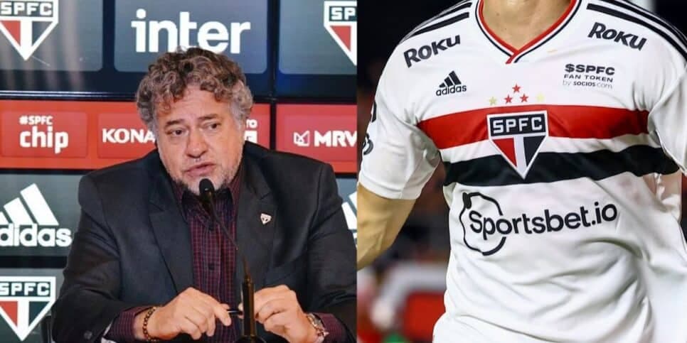 Casares dá cartada e garante 3º reforço ao São Paulo para aniquilar o Vasco