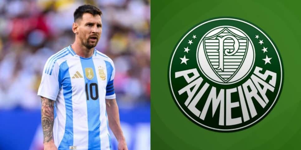 Contrato até 2025 pra vestir preto: Time da série A anuncia Messi pra aniquilar o Palmeiras de Leila