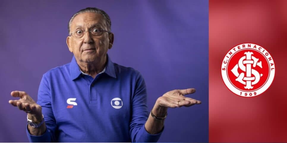 "Chegou": Galvão Bueno confirma reforço salvador ao Inter e salva Roger Machado