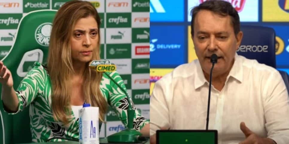 Leila passa a perna no Cruzeiro e Palmeiras arranca trunfo de Pedrinho BH
