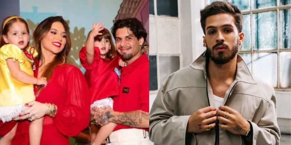 João Guilherme dá presente surreal para as sobrinhas, Maria Alice e Maria Flor, e choca família