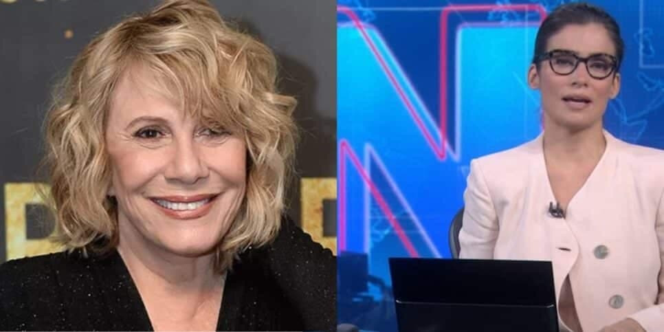 Renata Vasconcellos paralisa JN com notícia de Renata Sorrah aos 54: "Eu descobri"